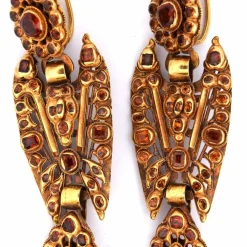 Boucles d'oreilles catalanes - FIN 1700 - Période baroque