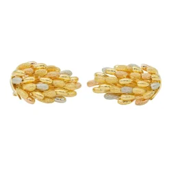 Boucles d'oreilles Clip Or jaune