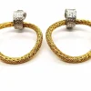 Boucles d'oreilles Clips Or jaune, Or blanc