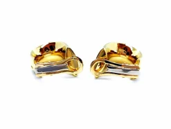 Boucles d'oreilles Clips Or jaune, Or blanc