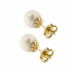 Boucles d'oreilles clous perles