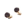 Boucles d'oreilles clous Quartz fumé