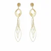 BOUCLES D'OREILLES "COCKTAIL" OR