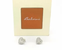 Boucles d'oreilles coeur Salvini