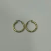 Boucles d'oreilles créole en or jaune