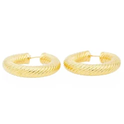 Boucles d'oreilles Créoles Or jaune