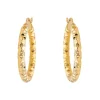 Boucles d'oreilles Créoles Or jaune