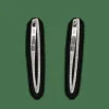 Boucles d'oreilles Créoles en Or blanc et diamants