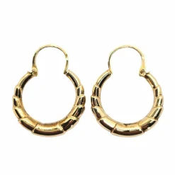 Boucles d'oreilles créoles Or rose