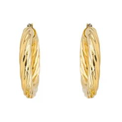 Boucles d'oreilles Créoles Or jaune