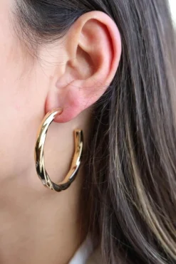 Boucles d'oreilles Créoles Or jaune