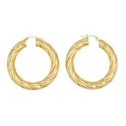 Boucles d'oreilles Créoles Or jaune