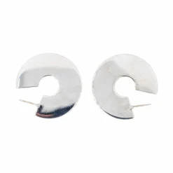Boucles d'oreilles Créoles Or blanc