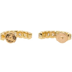 Boucles d'oreilles Créoles Or jaune Diamant