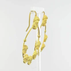 Boucles d'oreilles créoles masques