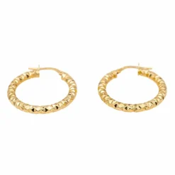 Boucles d'oreilles Créoles Or jaune