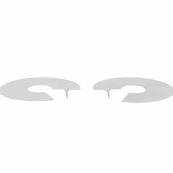 Boucles d'oreilles Créoles Or blanc