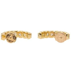Boucles d'oreilles Créoles Or jaune Diamant