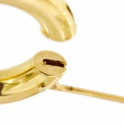 Boucles d'oreilles créoles bombées
