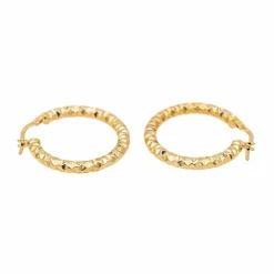 Boucles d'oreilles Créoles Or jaune