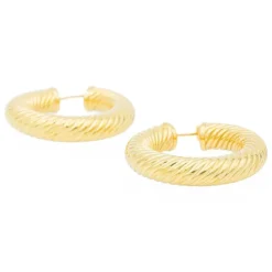 Boucles d'oreilles Créoles Or jaune