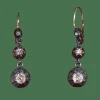 Boucles d'oreilles de l'époque victorienne