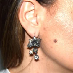 Boucles d'oreilles de l'époque victorienne