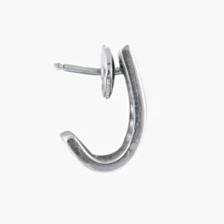 Boucles d'oreilles demi-créoles Diamants