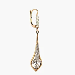 Boucles d'oreilles Deux Ors 1900