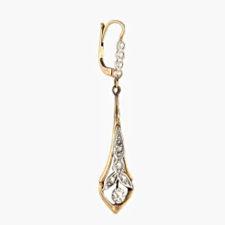 Boucles d'oreilles Deux Ors 1900