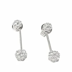 BOUCLES D'OREILLES DIAMANTS