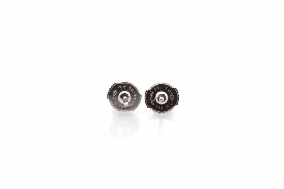 Boucles d'oreilles diamants en or 18k