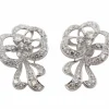Boucles d'oreilles diamants des années 50
