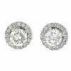 Boucles D'Oreilles Diamants