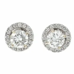 Boucles D'Oreilles Diamants