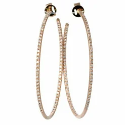 Boucles D'Oreilles Diamants