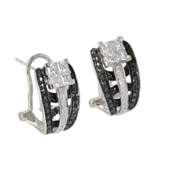 BOUCLES D'OREILLES DIAMANTS