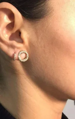 Boucles d'oreilles Diamants Or