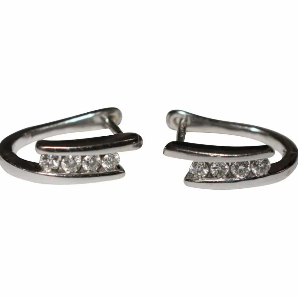 Boucles d'oreilles diamants