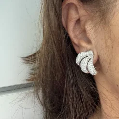 Boucles d'oreilles diamants