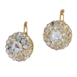 Boucles d'oreilles diamant