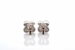 Boucles d'oreilles diamants en or 18k