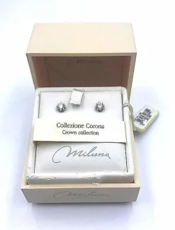 Boucles d'oreilles Diamants Miluna