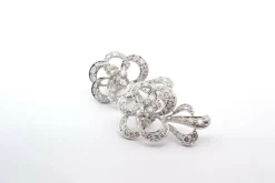 Boucles d'oreilles diamants des années 50