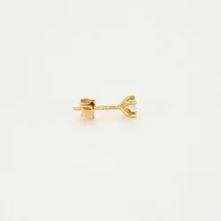 Boucles d’oreilles diamants puces