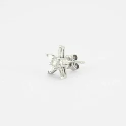 Boucles d'oreilles Diamants Or Blanc