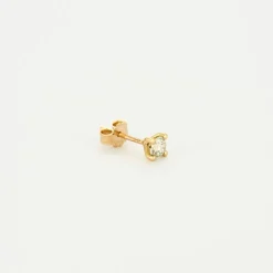 Boucles d’oreilles diamants puces