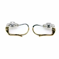 Boucles d'oreilles diamant, platine