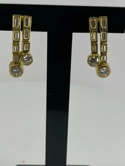 Boucles d’oreilles, diamants
