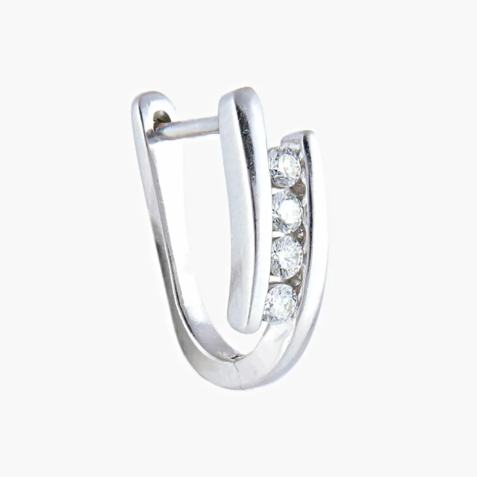 Boucles d'oreilles diamants